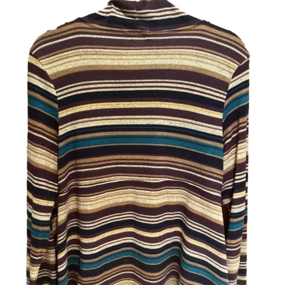 One World Striped Open Cardigan - Picture 6 of 6
